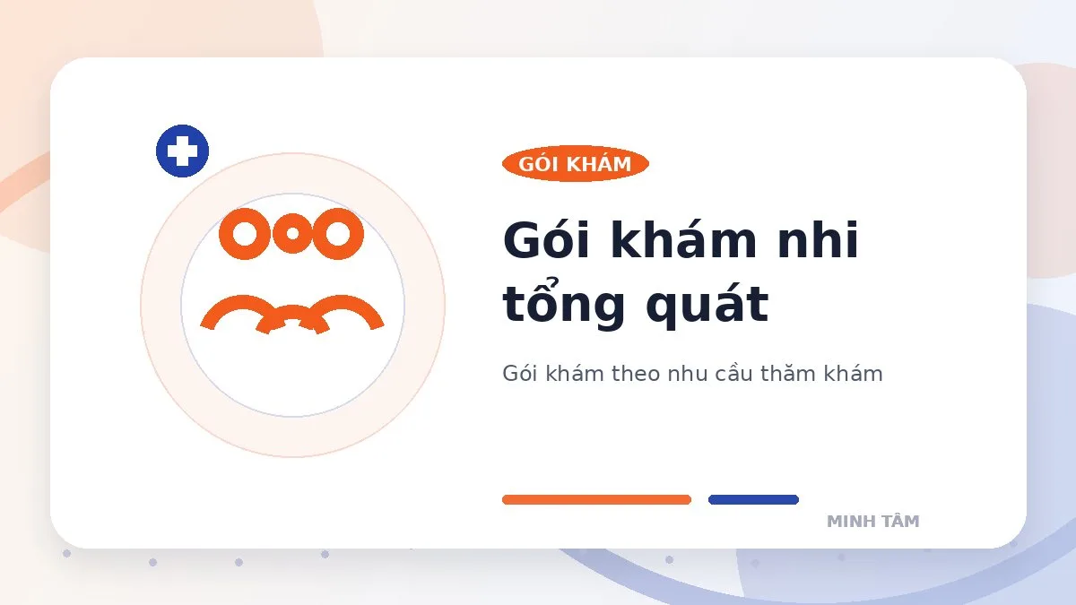 Gói khám nhi tổng quát