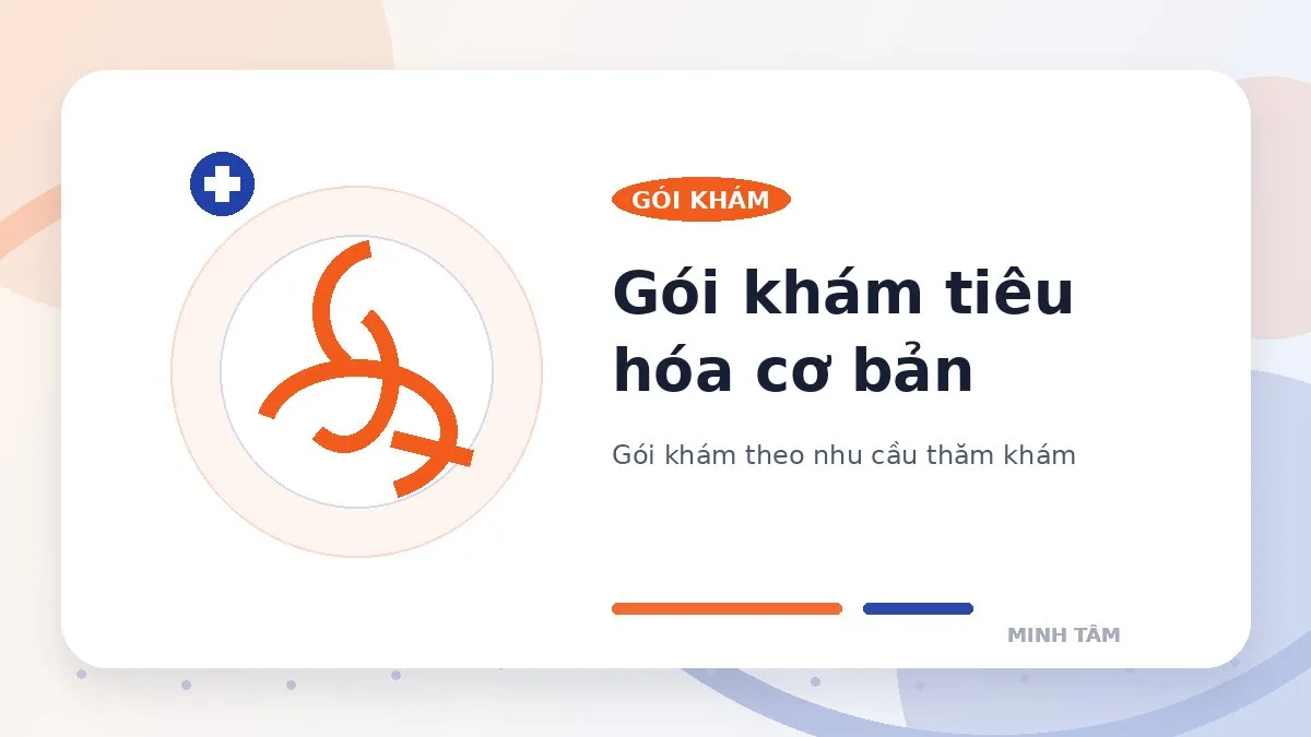 Gói khám tiêu hóa cơ bản
