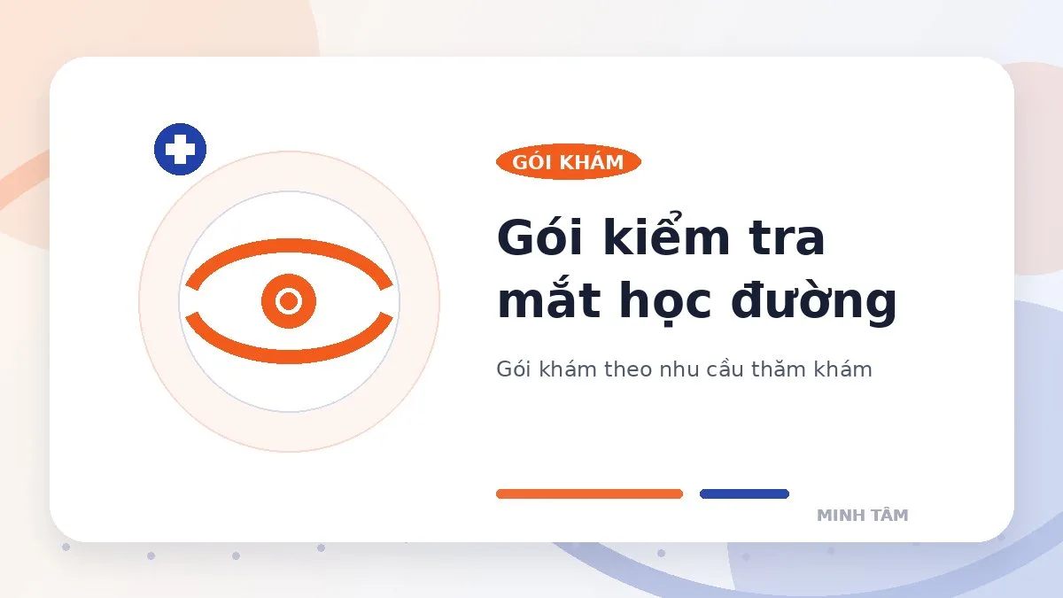 Gói kiểm tra mắt học đường