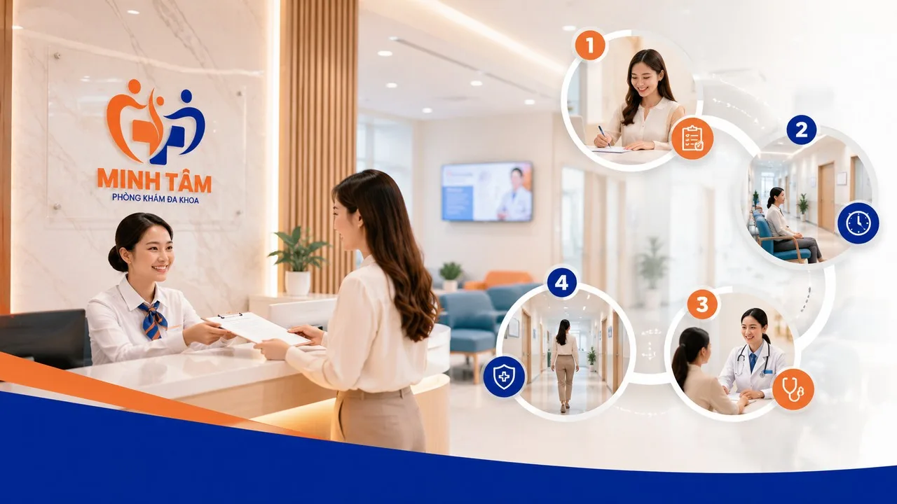 Quy trình thăm khám tại Minh Tâm